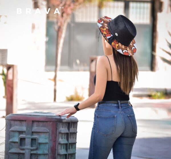 Sombrero BRAVA piel genuino